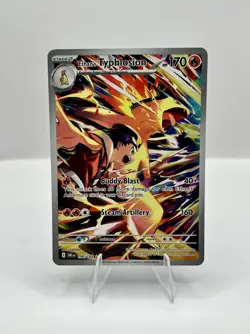 Ethan’s Typhlosion 190/182 - Illustration Rare Destined Rivals Pokemon TCG - Image 1