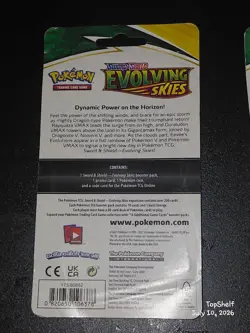 Sealed Pokemon TCG: Sword & Shield—Evolving Skies Blister Pack (Eevee) - Image 4