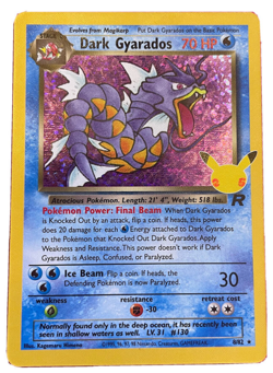 Pokemon - Dark Gyarados Holo Celebrations CEL TR 8 - NM EN - PKM TCG - Image 1