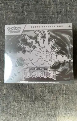 Pokemon Pitch Black ETB in hand fast shipping ✅🖤 - Image 1