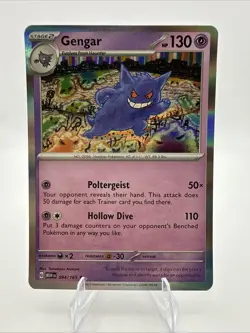 Pokemon Gengar Reverse Holo SV: Scarlet & Violet 151 094/165 NM - Image 1