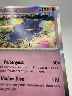 Pokemon Gengar Reverse Holo SV: Scarlet & Violet 151 094/165 NM - Image 3