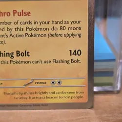 Ampharos #075 (Prerelease) Promo, Chaos Rising Stamped, Mega Evolution Promo, NM - Image 2