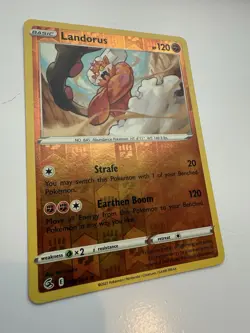 Landorus Reverse Holo Rare - 148/264 - Fusion Strike Pokemon 2021 Near Mint - Image 2