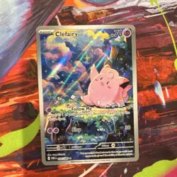 Pokemon TCG Lillie's Clefairy ex Perfect Order SIR Holo 094/088 EN - Image 1