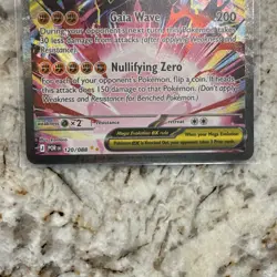 Pokemon Company Mega Zygarde EX 120/088 Evolutions Holo EN 310HP Full Art POR - Image 3