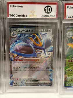Pokemon Japanese Graded Ex Lot, 2025 Sets. Trophy Grading 10 Rare Holos - Image 4