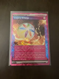 Legacy Energy 167/167 Twilight Masquerade Holo ACE SPEC Rare Pokemon Card TCG - Image 1