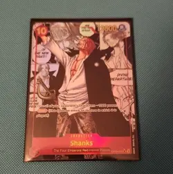 One Piece Card Game Emperors in the New World - Shanks OP09-004 SR Manga Alt - Image 1