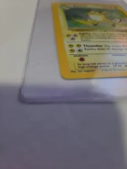 1999 Pokemon Base Set Raichu Holo 14/102 Unlimited Vintage WOTC LP/MP - Image 3