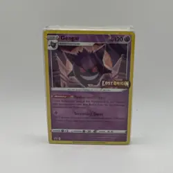 Pokemon TCG Gengar SWSH241 Lost Origin Holo Rare Prerelease Stamped Promo SEALED - Image 1