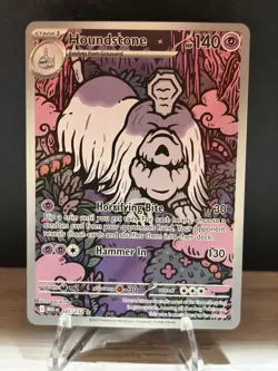 2025 Mega Evolution Gaming Houndstone #145/132 Illustration Rare - Image 1