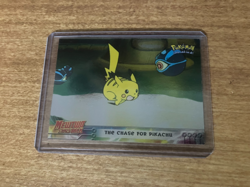 Pokemon Card Topps The Chase for Pikachu 28 FOIL Blue Label MewTwo Strikes Back - Image 3