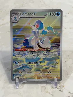 Pokemon ME05: Pitch Black Primarina 088/084 Illustration Rare Holo - Image 1