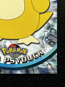 #54 PSYDUCK ~ 1999 Topps Pokemon TV Black Logo NM - Image 4