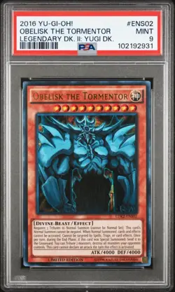 YU-GI-OH! LEGENDARY DECK II #ENS01 SLIFER THE SKY DRAGON LEGENDARY DK OBELISK - Image 4
