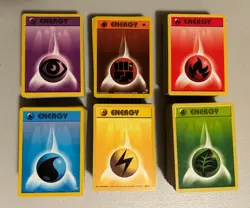 Vintage Pokemon Energy Card Lot WOTC Mixed Energy Cards ~ 1.1 LBS - Image 1