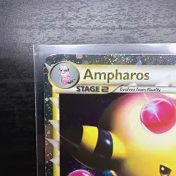 Ampharos Prime Ultra Rare Pokemon Card HeartGold SoulSilver LP 🔥 - Image 2