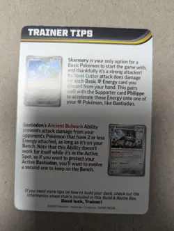 Pokemon Mega Excadrill Pitch Black Trainer Tips Card - Pre-release - Image 4