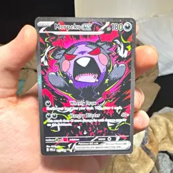 Morpeko ex 117/084 - Pitch Black SIR - Card in hand ⭐ PSA 10 Easy - Image 1