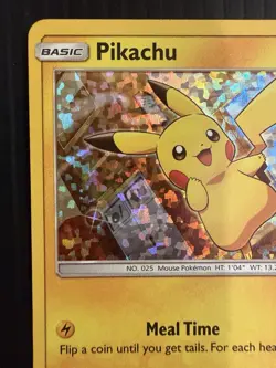 Pikachu 25/25 McDonald's 25th Anniversary 2021 Promo Holo Pokemon Card LP - Image 2