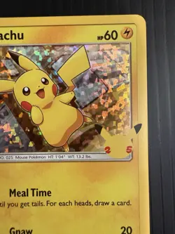 Pikachu 25/25 McDonald's 25th Anniversary 2021 Promo Holo Pokemon Card LP - Image 3