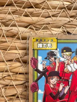 One Piece Card Game 2004 PA- W25 Luffy Straw Hat Crew Baseball Team JPN Card - Image 2