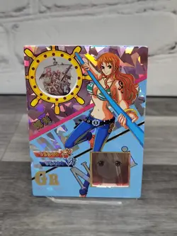 Anime One Piece Holo Subset Relic Foil Reel Cell Card GR Nami - Image 1