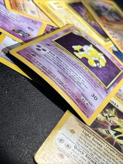 (x8) Pokemon TCG “ Fossil / Gym / Promo “ mix card lot loose used foil holo - Image 3