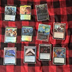 MTG FINAL FANTASY / SUPER HEROES NM CARD LOT UNIVERSES BEYOND! - Image 1