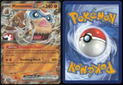 MAMOSWINE EX 079/159 HOLO DOUBLE RARE PRIZE PACK SERIES CARDS POKEMON NEAR MINT - Image 3