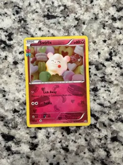 Swirlix RC19/RC32 Generations Radiant Pokemon Card Good Condition - Image 1