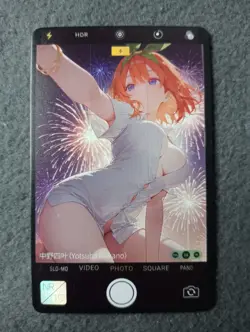 NR15 Yotsuba Nakano Dimensional Wandering part2 Goddess Story WAIFU ANIME CARD - Image 1