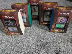 Magic the Gathering (MTG) 2021 Commander Strixhaven Decks Set of 5 - New/Sealed - Image 1