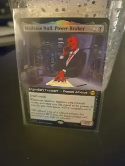 Madame Null, Power Broker Foil - R 0265 - MTG NM - Teenage Mutant Ninja Turtles - Image 1