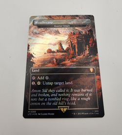 Weathertop ( Deserted Temple ) Surge Foil NM LOTR Magic the Gathering MTG - Image 1