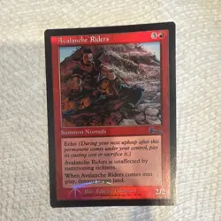 Magic: The Gathering Avalanche Riders Urza's Legacy Foil English #74/143 - Image 2