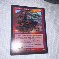 Magic: The Gathering Avalanche Riders Urza's Legacy Foil English #74/143 - Image 3