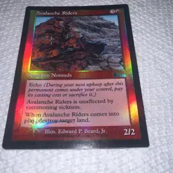 Magic: The Gathering Avalanche Riders Urza's Legacy Foil English #74/143 - Image 5