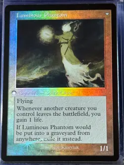 Lunarch Veteran // Luminous Phantom Retro Frame INR 450 Magic MTG Common FOIL NM - Image 2