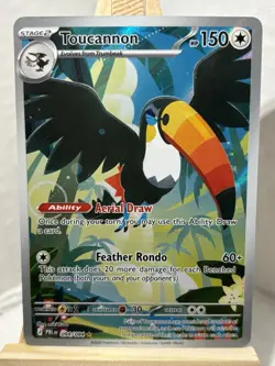 Pokemon TCG Pitch Black Toucannon 94/84 English Full Art Illustration Rare - Image 1