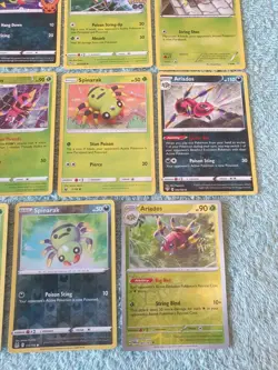 SPINARAK & ARIADOS BUNDLE OF POKEMON CARDS - Image 5