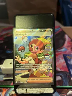 Pokemon TCG Harlequin 163/086 Full Art Ultra Rare Holo Card Sv: White Flare NM - Image 1