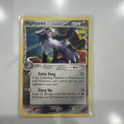 Mightyena (Delta Species) Pokemon TCG 24/113 Delta Species Regular - Image 1