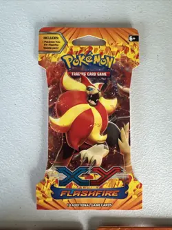 4x Pokemon XY FLASHFIRE SLEEVED PACKS - COMPLETE ART SET - FACTORY SEALED 820650108877 - Image 5