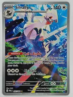 Pokemon Pitch Black PBL 095/084 Silvally IR - Image 1
