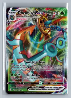 Dhelmise VMAX 010/072 Holo VMAX Rare Shining Fates Pokemon NM/M - Image 1