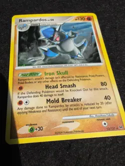 Rampardos 13/127 Pokemon Platinum Base Set Holo Rare - Image 3