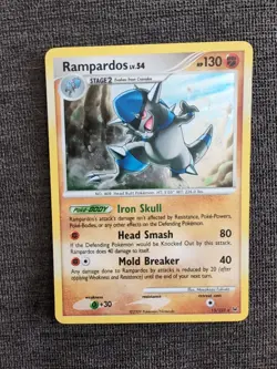 Rampardos 13/127 Pokemon Platinum Base Set Holo Rare - Image 1