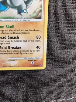 Rampardos 13/127 Pokemon Platinum Base Set Holo Rare - Image 5